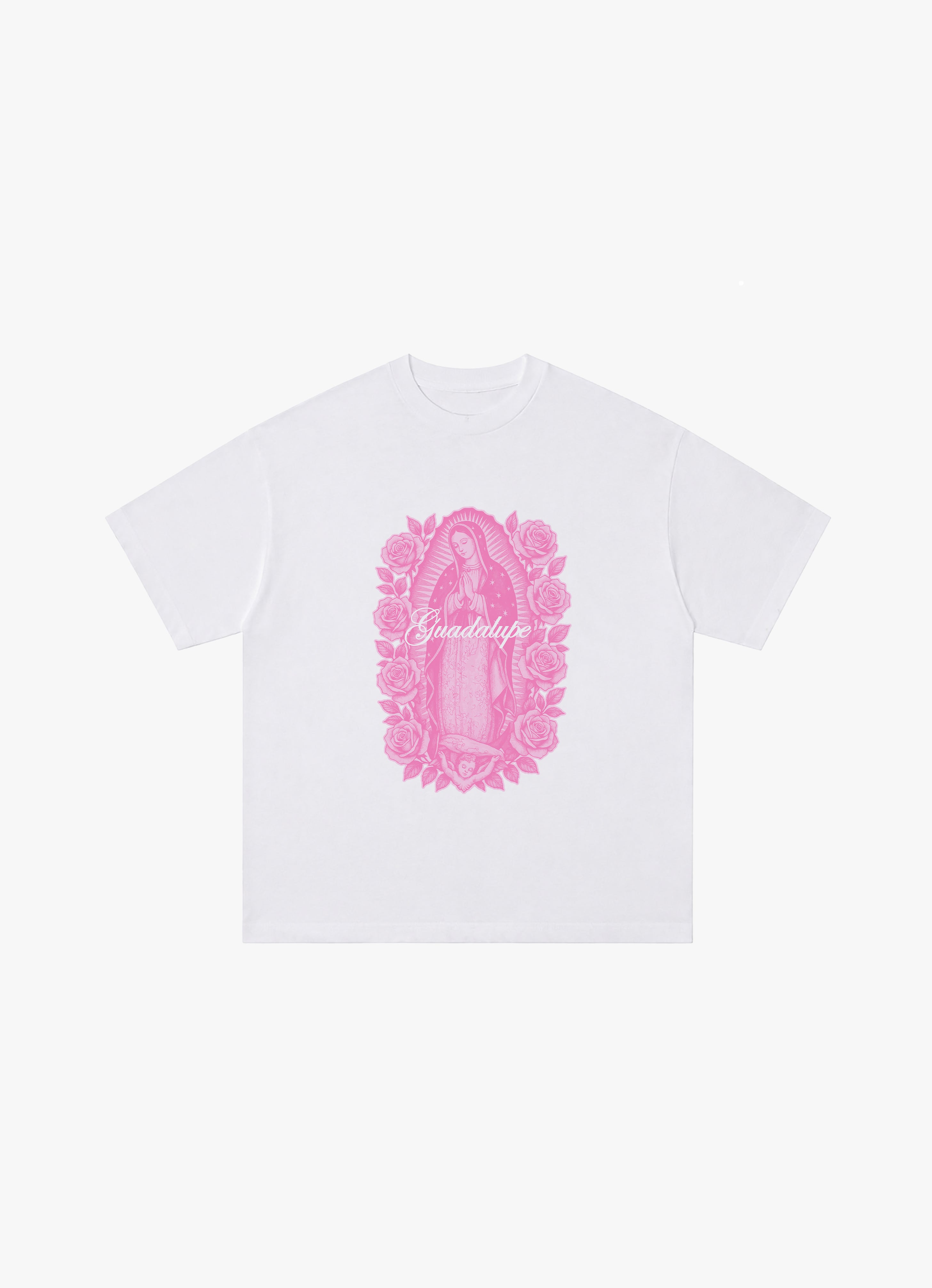 GUADALUPE WHITE OVERSIZED TEE