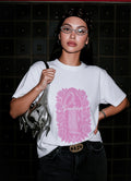 GUADALUPE WHITE OVERSIZED TEE