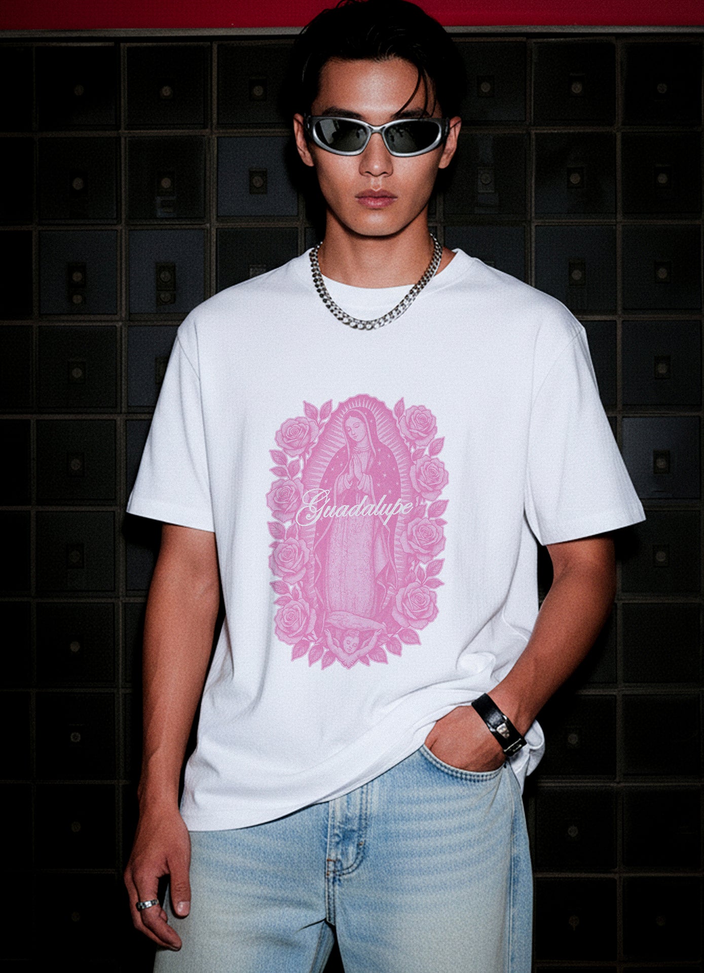 GUADALUPE WHITE OVERSIZED TEE