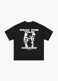 PFYH BLACK OVERSIZED TEE