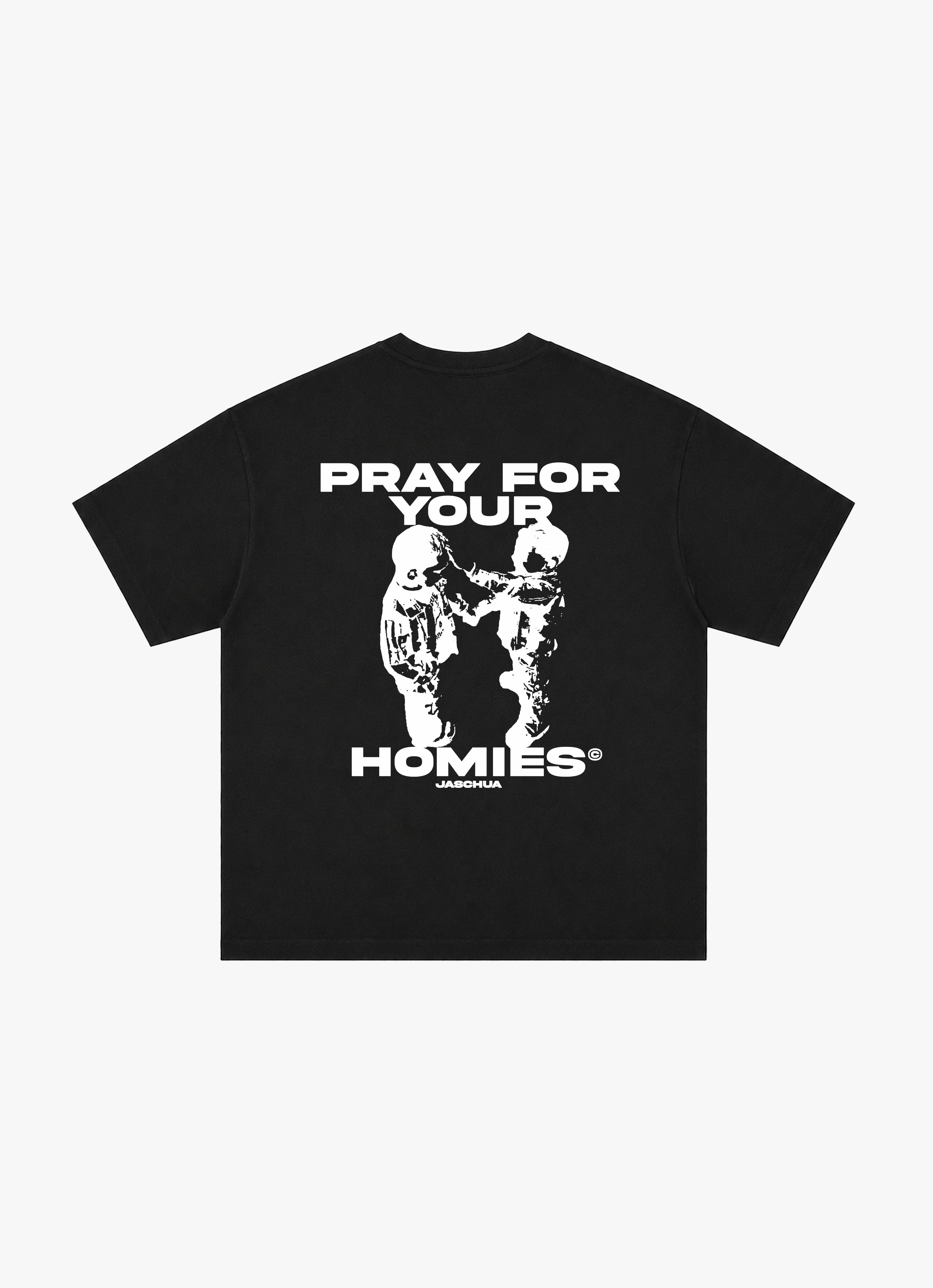 PFYH BLACK OVERSIZED TEE