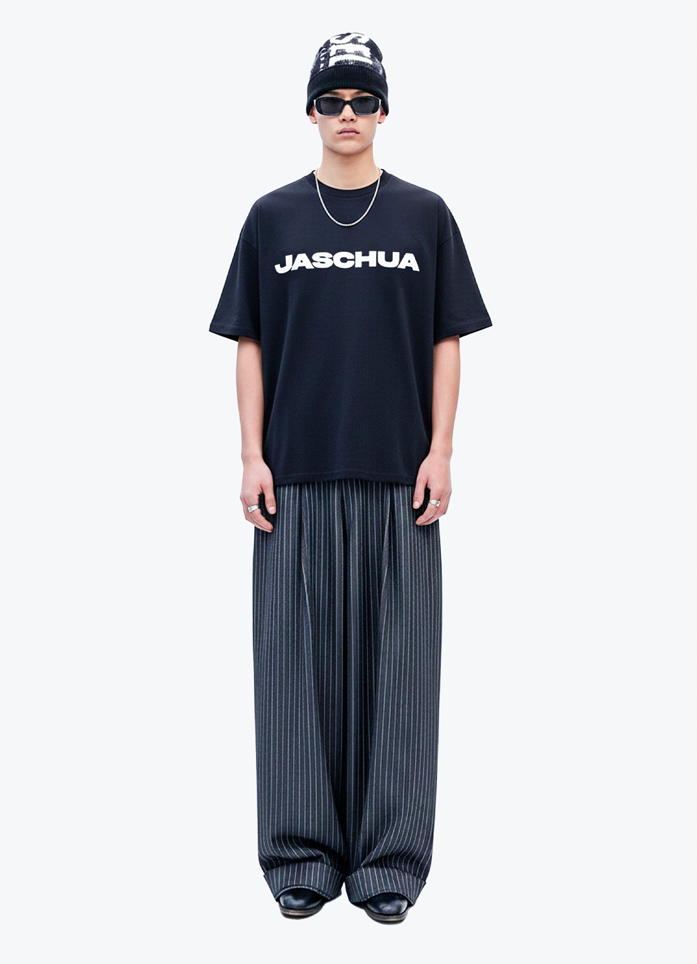 PFYH BLACK OVERSIZED TEE