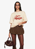 MADE IN HEAVEN IVORY OVERSIZED TEE